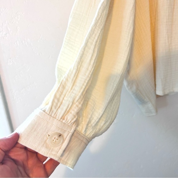 SANCTUARY Kiera Cotton Gauze Jacket Muslin Size 3X NWT - Picture 11 of 15